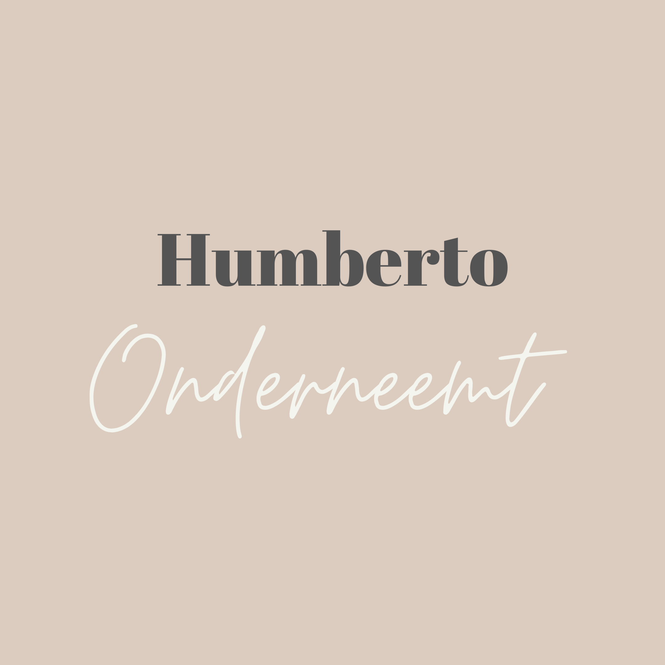 Humberto Ontmoet